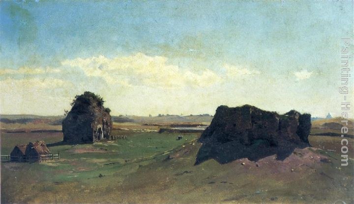 William Stanley Haseltine Torre degli Schiavi, Campagna Romana